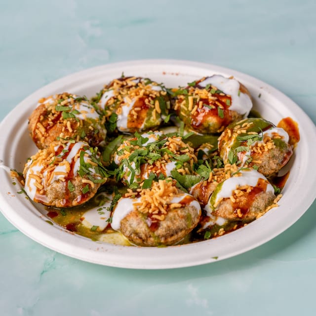 Dahi Batata Sev Puri.
