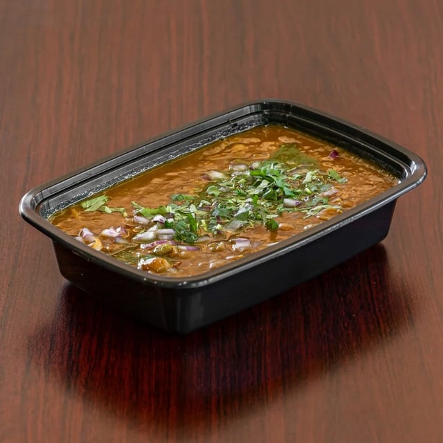 Aloo Tikki Chaat (With Chole).