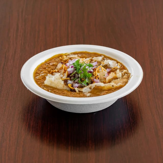 Chole Papdi Chaat.